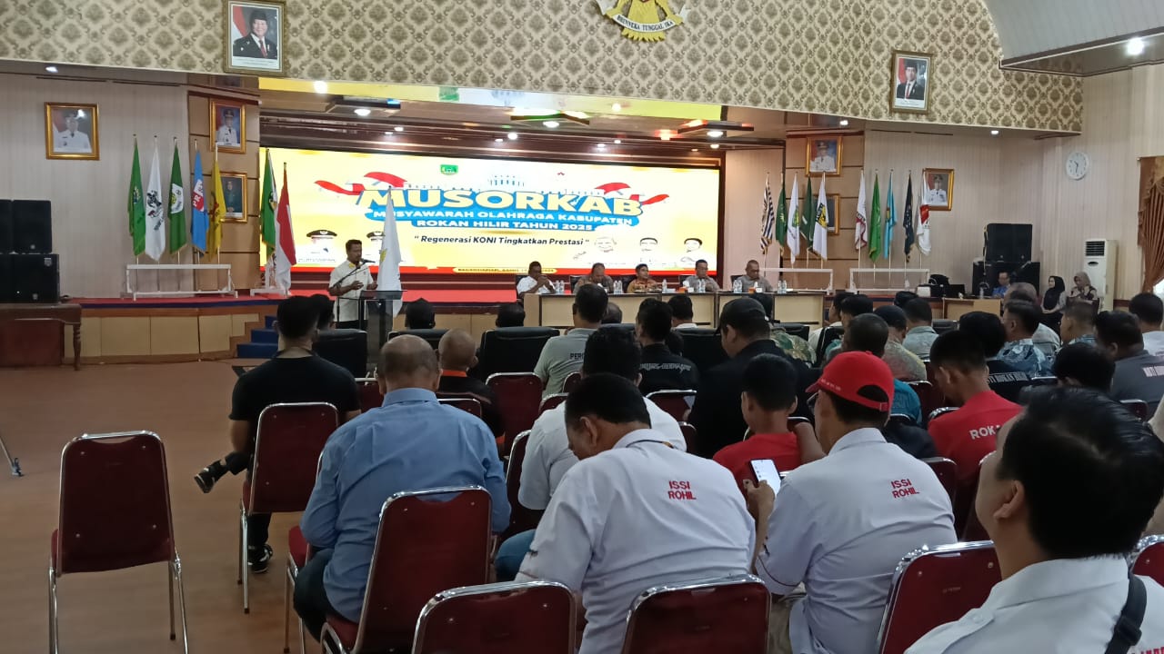 Musorkab KONI Rohil Digelar, Ajang Regenerasi Kepengurusan